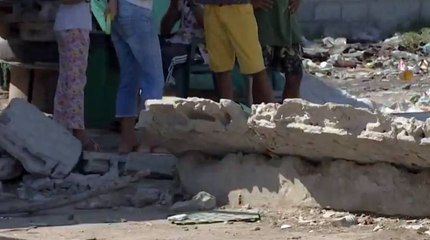 Dos niños murieron por caída de una pared en Tasajera