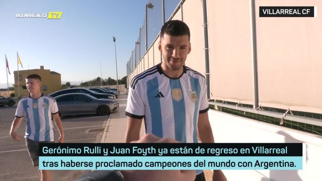 VILLARREAL | Así recibieron a los campeones ARGENTINOS de la COPA del MUNDO | Diario AS