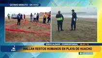 Hallan restos humanos de una mujer en la orilla de una playa en Huacho