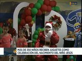 Más de 350 niños de trabajadores del Ven911 Zulia recibieron juguetes por nacimiento del Niño Jesús