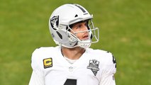 Raiders Benching QB Derek Carr Against 49ers