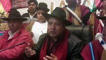 Gobernador de La Paz dice que Camacho “tiene que responder a la justicia”