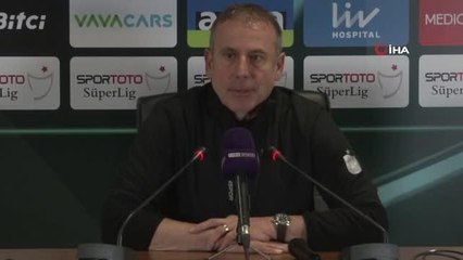 Abdullah Avcı: "Trabzonspor böyle kolay teslim olmaz"