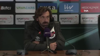 Andrea Pirlo: "İyi bir takıma karşı 3 puan aldık"