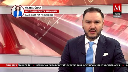 "Vamos a salir a dar la batalla": candidata de Va por México para la senaduría de Tamaulipas