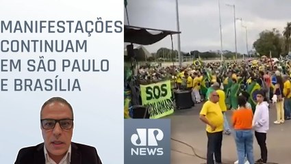 Grupos continuam se manifestando contra o novo governo; Alfredo Scaff comenta