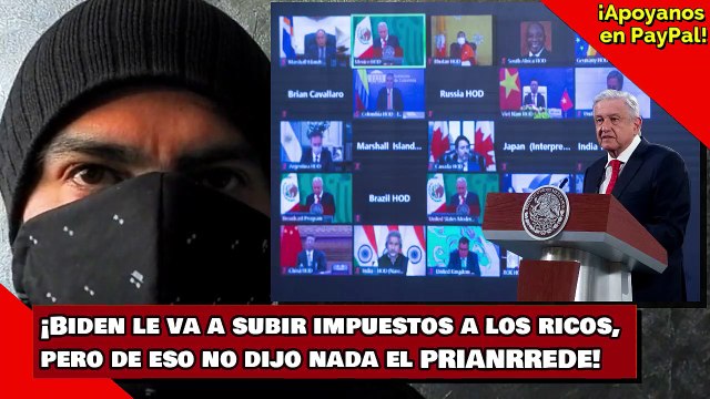 ¡Biden le va a subir impuestos a los ricos, pero de eso no dijo nada el PRIANRD!