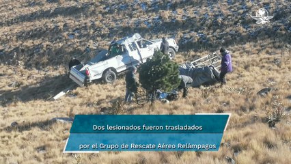 Volcadura en Nevado de Toluca deja al menos 15 heridos