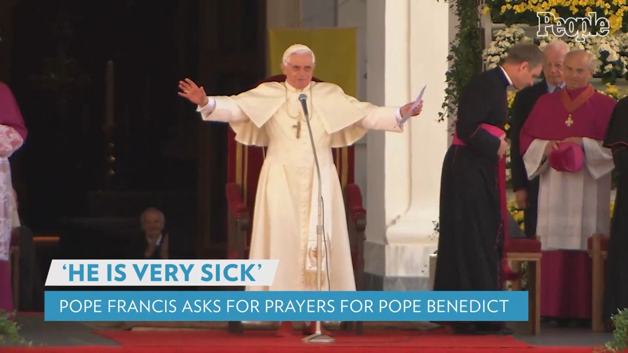 Pope Francis Requests 'Special Prayer' for 'Very Sick' Predecessor Pope Benedict XVI