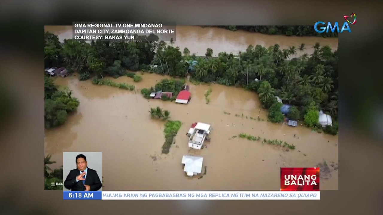 Ilang bahagi ng Visayas at Mindanao, binaha o nagka-landslide dahil sa masamang panahon | UB
