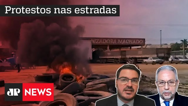 Constantino e Daoud analisam a paralisação de rodovias por caminhoneiros em 17 estados e no DF