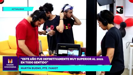 “Este año fue definitivamente muy superior al 2021 en todo sentido”