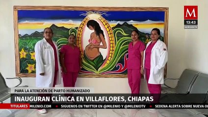 Descargar video: Inauguran la quinta clínica para la atención de parto humanizado en Chiapas