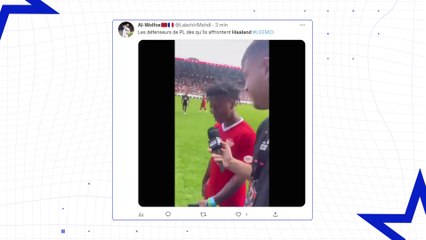 Le cyborg Haaland choque encore Twitter