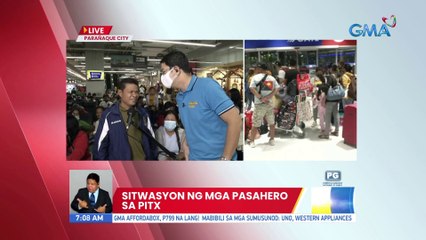 Sitwasyon ng mga pasahero sa PITX as of December 29, 2022 | UB