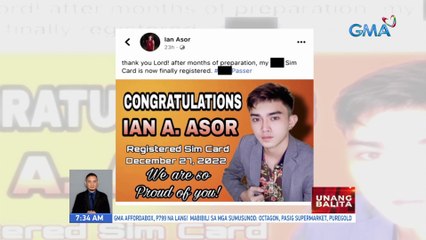 Ilang "registered SIM user", gumawa ng congratulatory posts na kinaaliwan online | UB