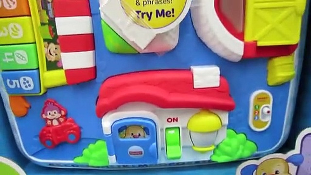 Fisher Price Laugh and Learn Around The Town Learning Table - 120 Songs and Phrases.mp4