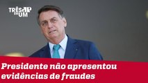Bolsonaro dá resposta ao TSE sobre acusações contra urnas eletrônicas