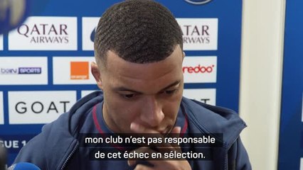 PSG - Mbappé ne va “jamais digérer” la défaite en finale mais ne mélange pas club et sélection