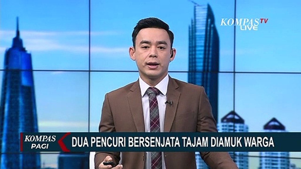Kerap Beraksi dengan Senjata Tajam, Dua Pelaku Curanmor di Medan Babak Belur Diamuk Warga!