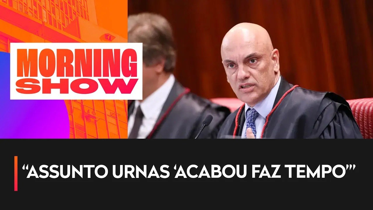 Moraes ironiza relatório da Defesa sobre as urnas
