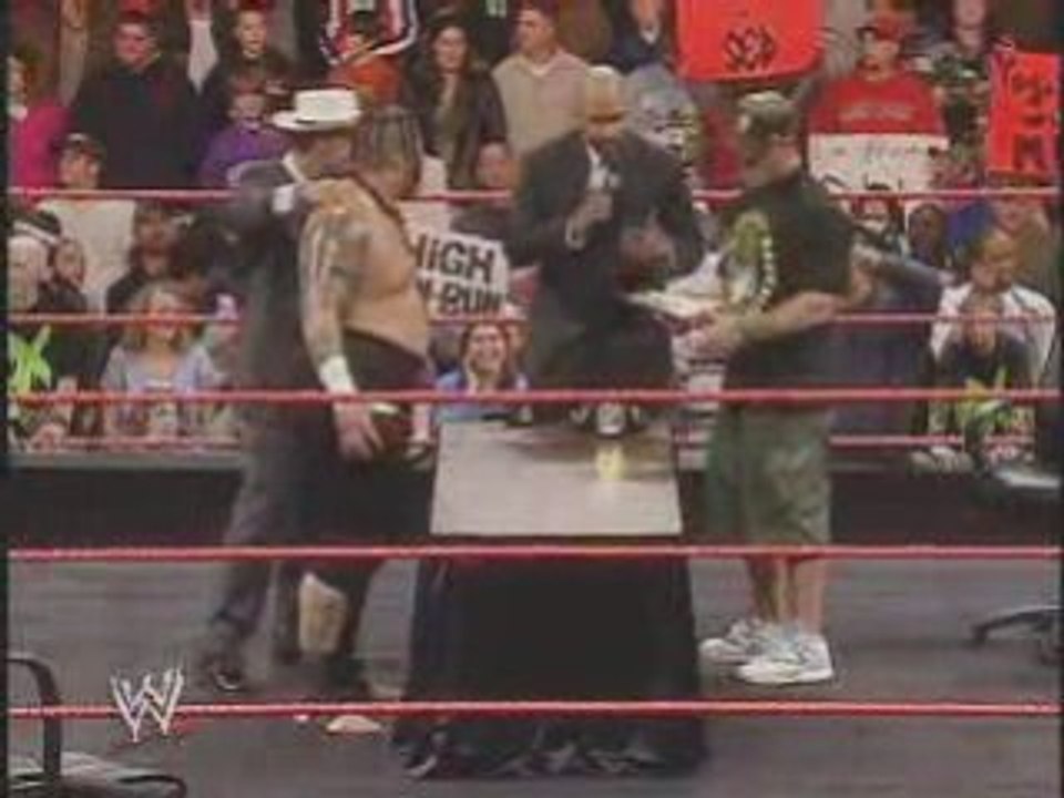 John Cena Vs. Umaga Contract Signing
