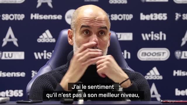 17e j. - Guardiola : “Haaland n’est pas à son meilleur niveau mais les chiffres sont incroyables”
