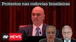 Alexandre de Moraes: “Bloqueios em rodovias são antidemocráticos”