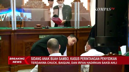 Télécharger la video: Sidang Kasus Sambo, Kuasa Hukum Sambo dan Putri Akan Tampilkan 9 Alat Bukti Meringankan