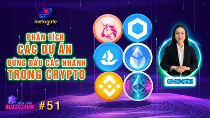 Diễn Đàn Blockchain #51 _ Phân tích các dự án đứng đầu các nhánh trong Crypto