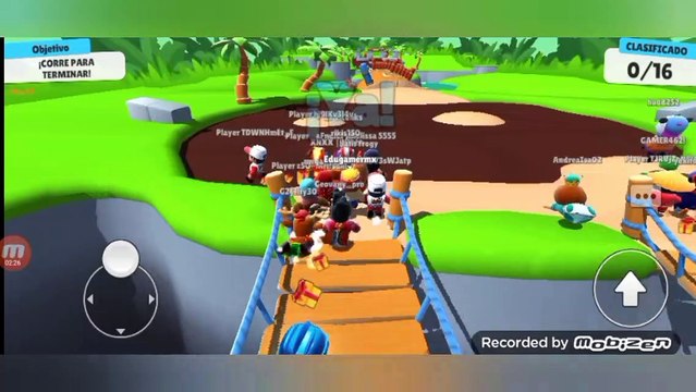 Que malas partidas tuve a la hora de jugar stumble guys xd