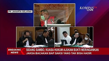 Jaksa Penuntut Umum Bacakan BAP Saksi yang Tidak Hadir, Berikut Selengkapnya..!