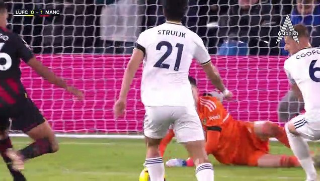 HIGHLIGHTS _ LEEDS UNITED 1-3 MANCHESTER CITY _ STRUIJK SCORES AFTER HAALAND DOUBLE _ PREMIER LEAGUE