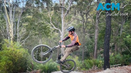 Narooma Mountain Bike Park build passes halfway mark