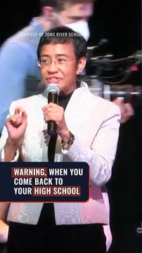 High school named an auditorium after Rappler CEO Maria Ressa