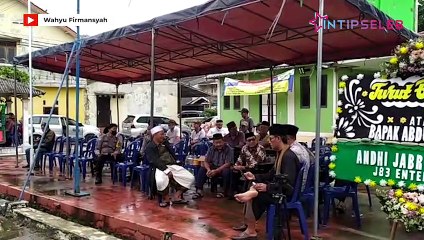 Susasana Rumah Duka Abdul Hamid Alias ‘Pak Ogah Si Unyil’