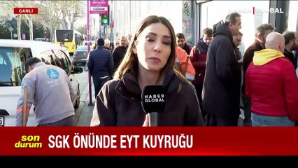 İstanbul'da EYT kuyruğu: Haberi alan oraya koştu