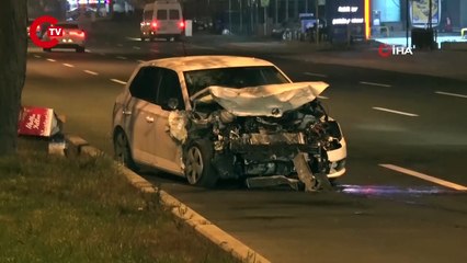 Ankara'da feci kaza: 2 ölü, 1'i ağır 3 yaralı