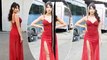 Nora fatehi looks stunning in new Red hot dress #dance #youtube  #norafatehi  @filminewtrending
