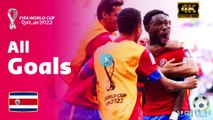 Costa Rica | All Goals | FIFA World Cup Qatar 2022™,4k uhd video  2022