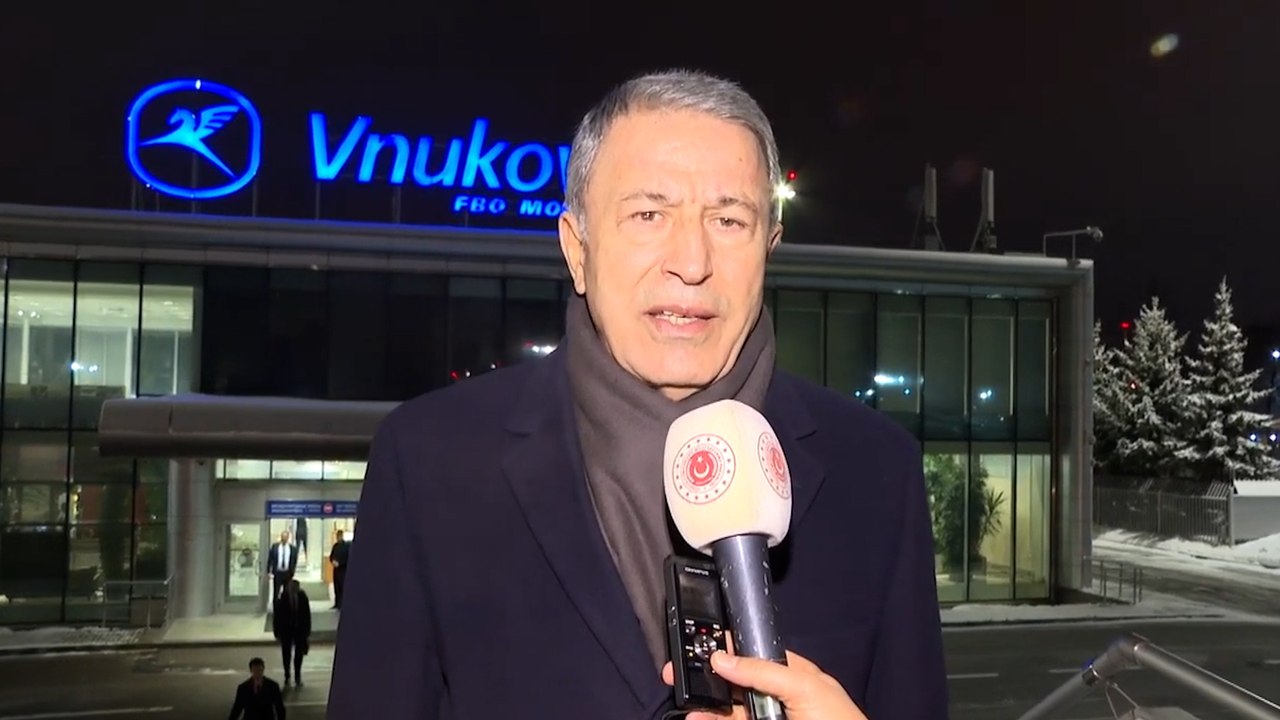 Türkiye-Rusya-Suriye görüşmesine ilişkin Hulusi Akar'dan ilk açıklama