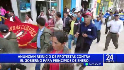 Defensoría del Pueblo advierte reinicio de protestas contra el Gobierno para inicios de enero