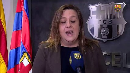 Elena Fort valora la puesta en marcha del Seient Lliure Invers / FCB