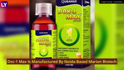 Uzbekistan Claims 18 Children Die After Consuming Cough Syrup Manufactured In India