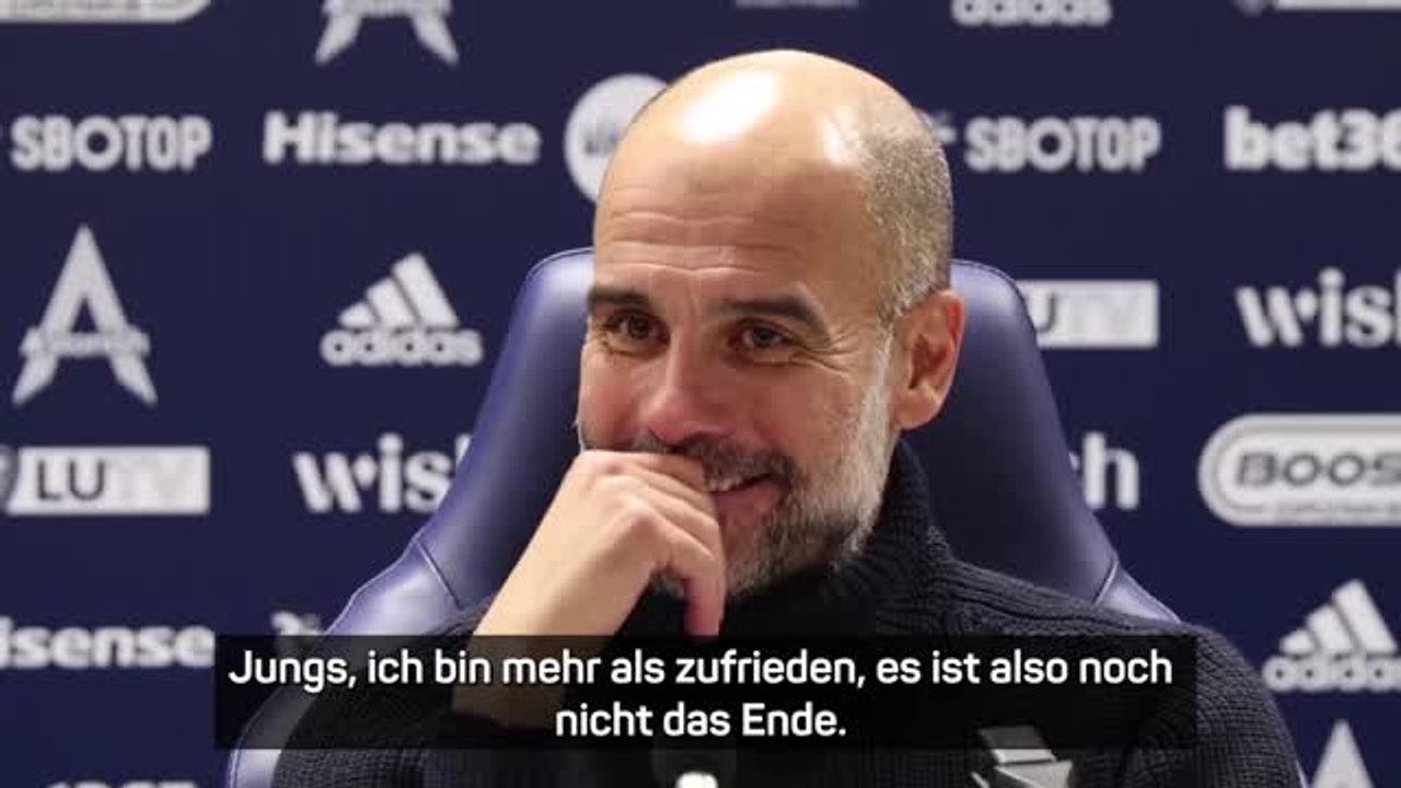 Guardiola lobt Haaland: 'Bin mehr als zufrieden'