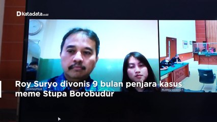 Roy Suryo Divonis 9 Bulan Penjara Kasus Meme Stupa Borobudur