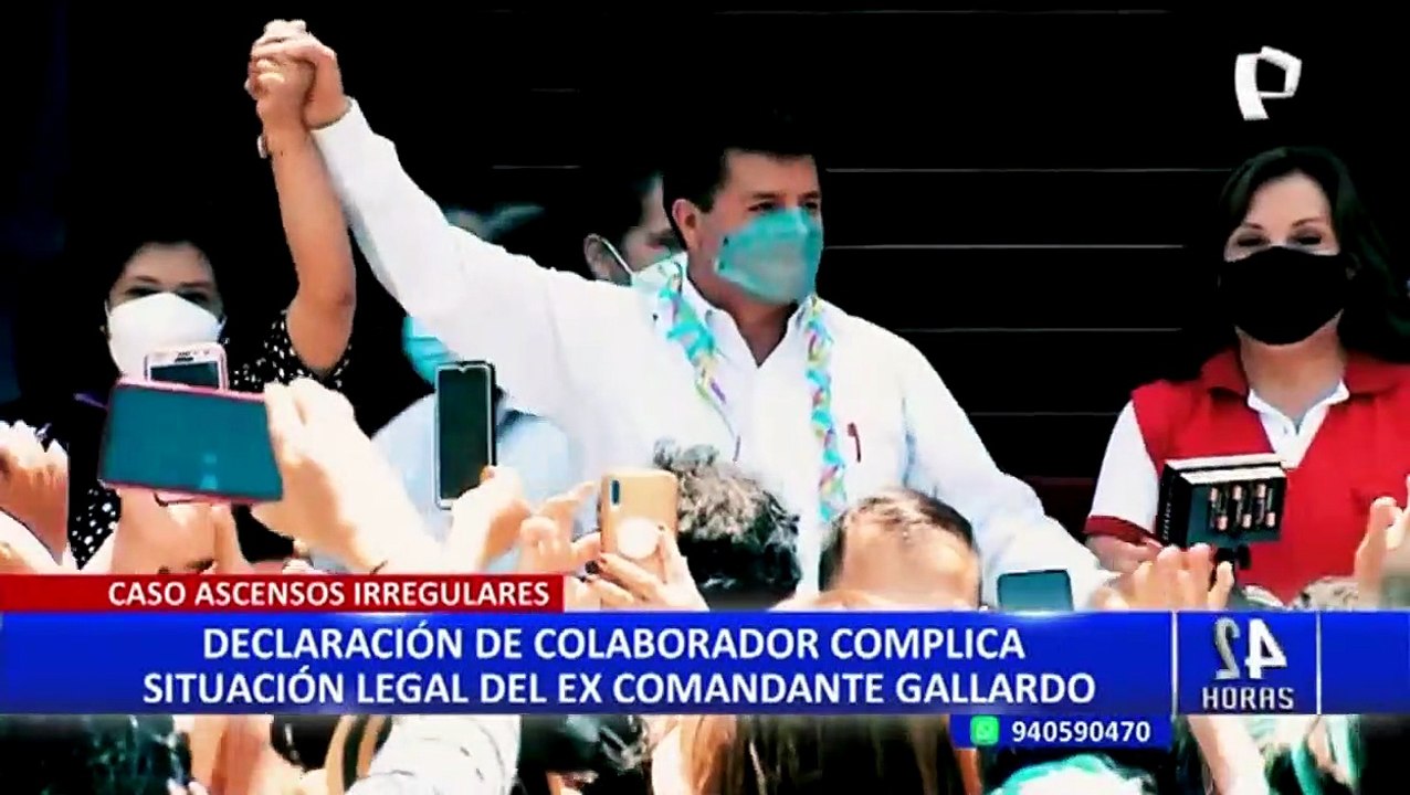 General PNP se acoge a colaboración eficaz y afirma que pagó 40 mil dólares por ascenso