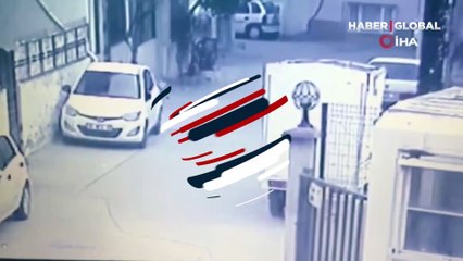 Doğalgaz sobasının bomba gibi patladığı anlar kameralarda