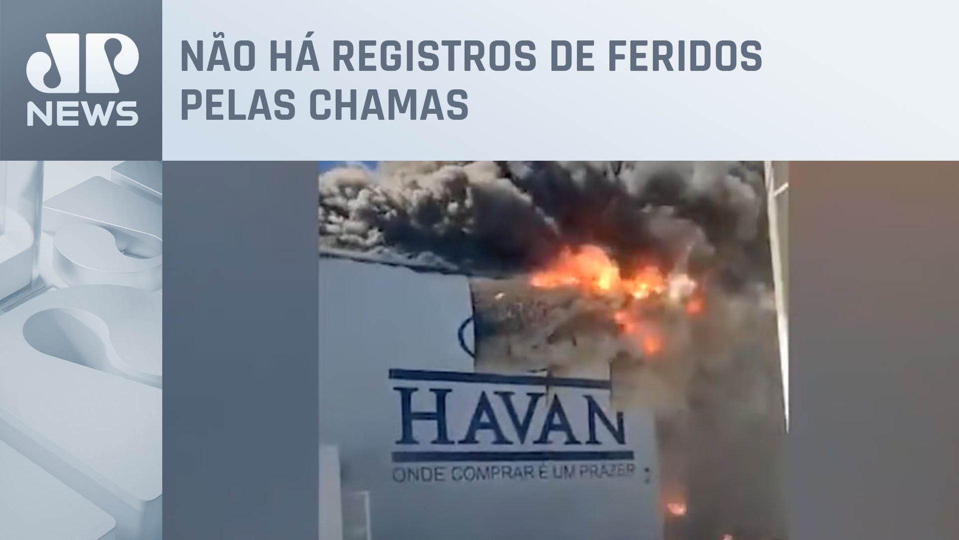 Incêndio destrói loja da Havan na Bahia; veja vídeos