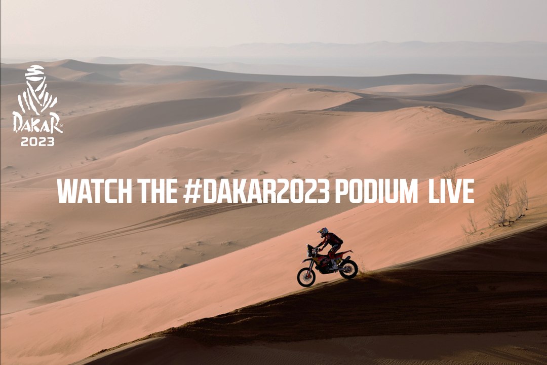 Watch the #Dakar2023 start podium live !